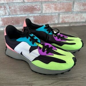 New Balance 327 Sneakers Men’s 10 Multicolor Athletic Workout Gym Training